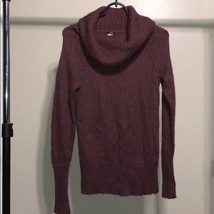 J. Crew Burgundy Red Cowl Turtleneck Sweater